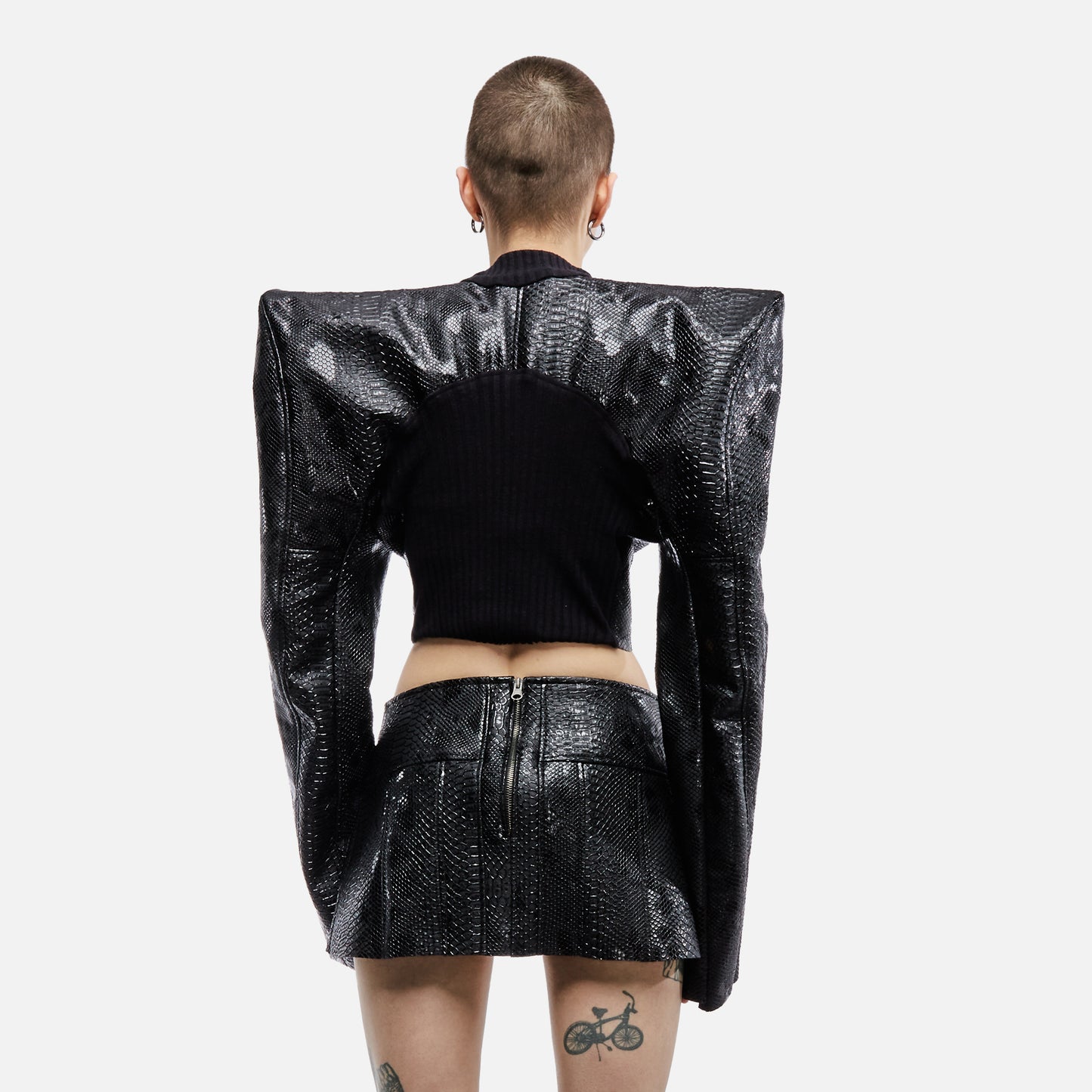 SHOULDERS SNAKE JACKET