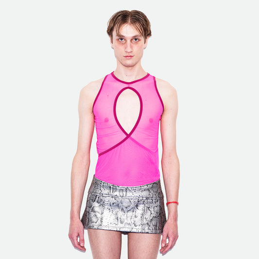 MESH PINK HOLE25