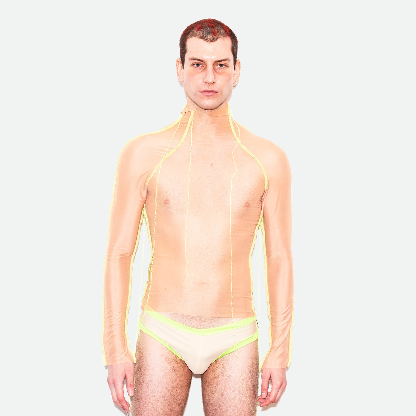FUTURISTIC MESH LONG SLEEVES