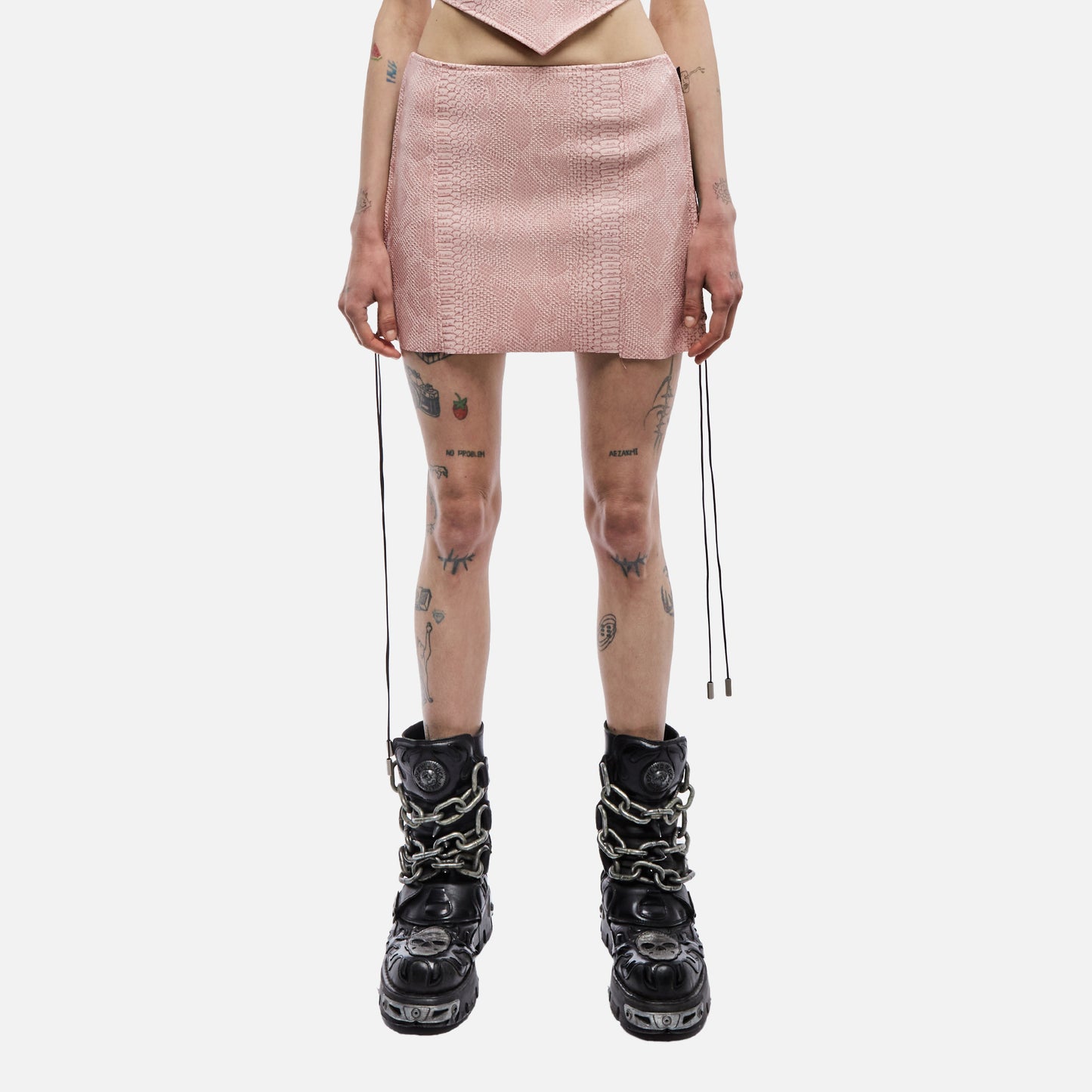SNAKE CORSET SKIRT
