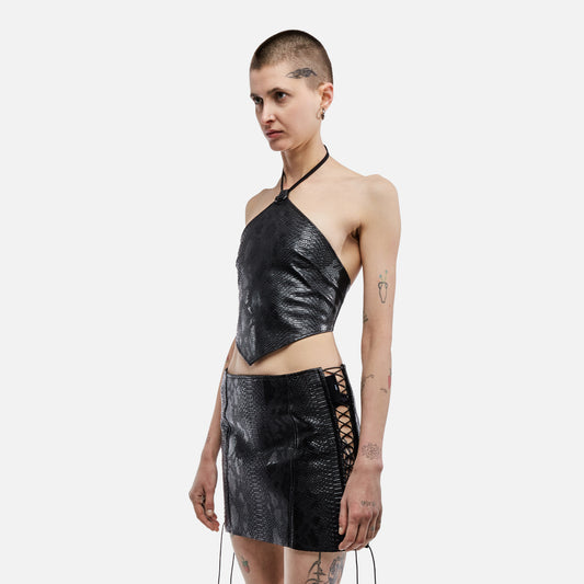 SNAKE CORSET SKIRT