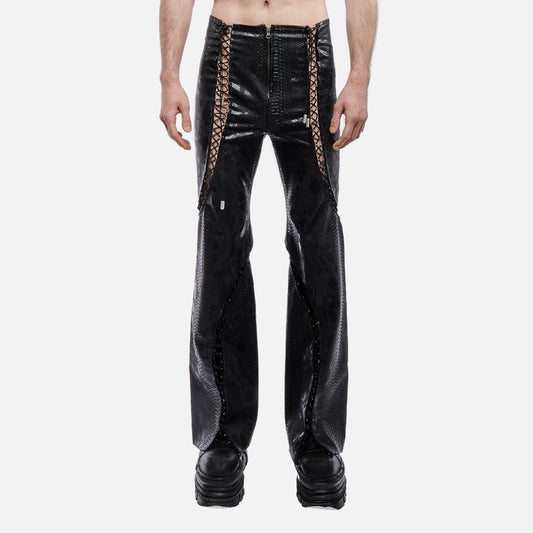 SNAKE CORSET PANTS